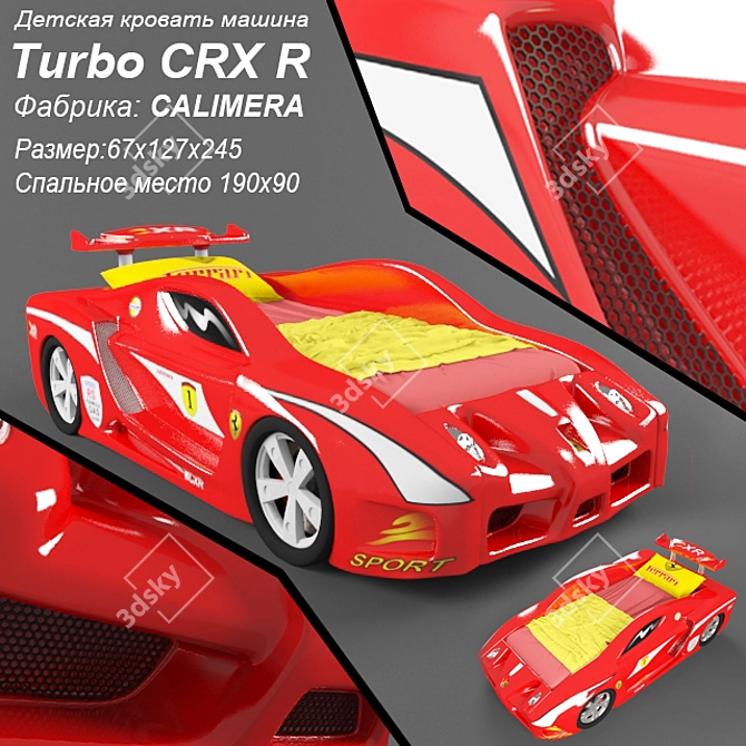 Calimera CRX R Children's Cot 3D model image 1