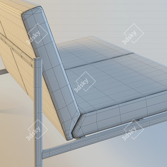 Kiki_Sofa: Customizable Artek Design 3D model image 3