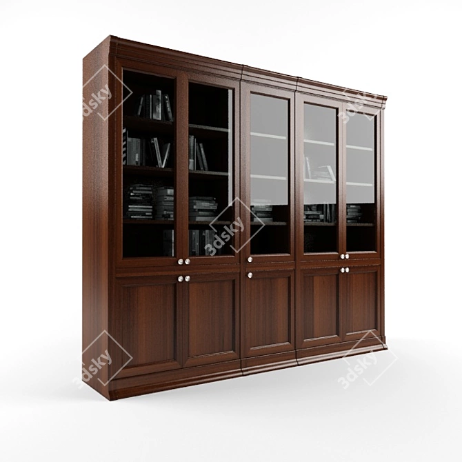 Elegant Park Avenue Wardrobe 3D model image 1