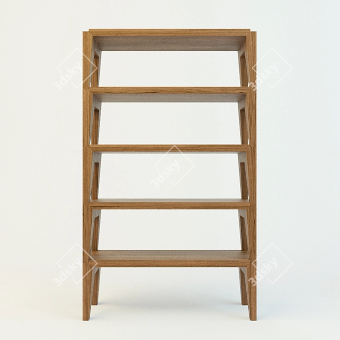 Modular Storage Shelving 3D model image 2