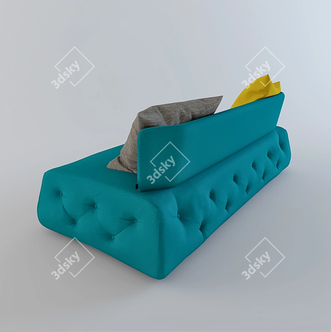 Modern masterpiece: DANDY Sofa by Arflex 3D model image 3