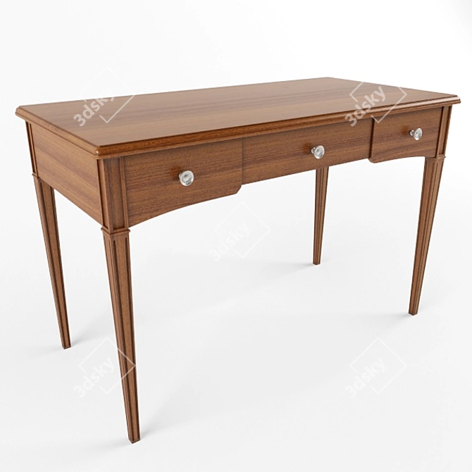 Park Avenue Classic Desk 3D model image 1