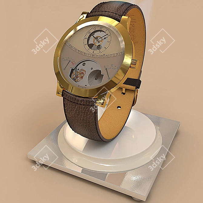 Sophisticated Craftsmanship: Breguet Watches 3D model image 1