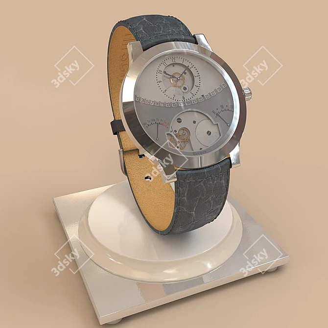 Sophisticated Craftsmanship: Breguet Watches 3D model image 2