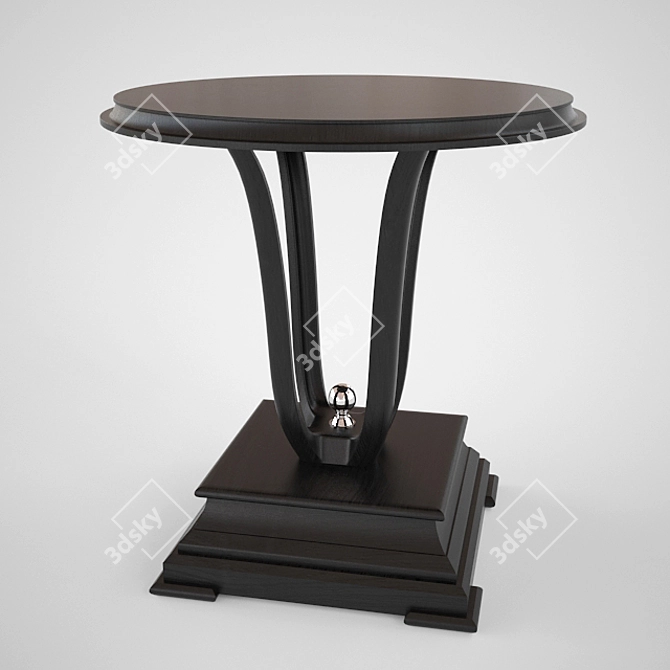 LCI Stile Decora Mini Round Table 3D model image 1