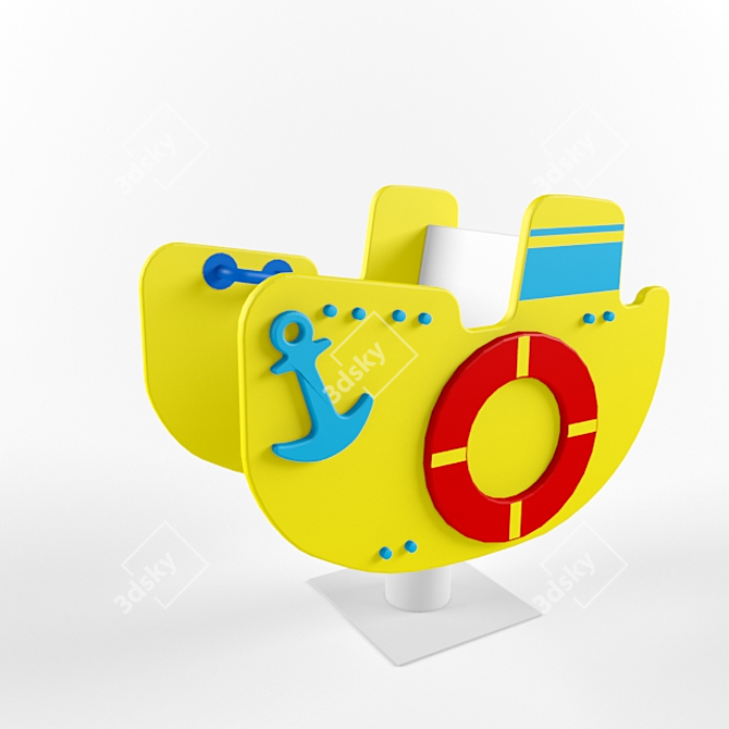 Steamboat Rocker 3D model image 2
