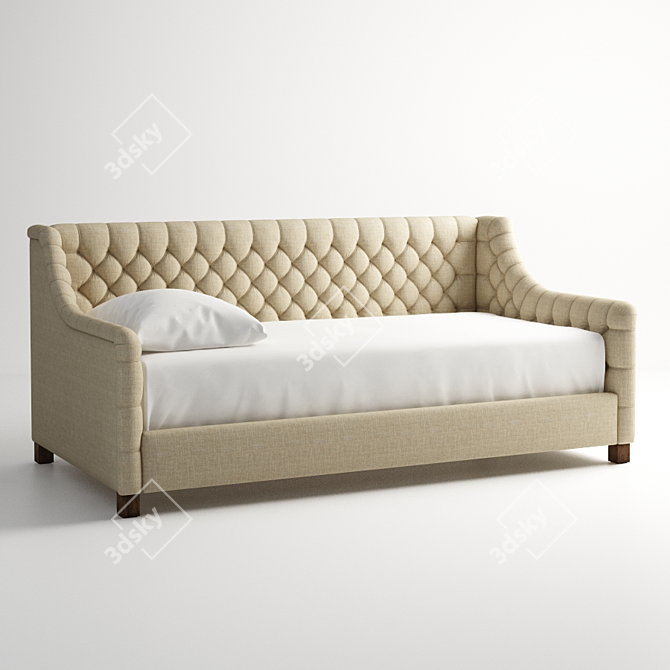 Stylish Franklin Daybed - Gramercy Home 3D model image 1