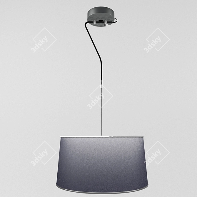 Luxury Hotel Lamp 3D model image 1