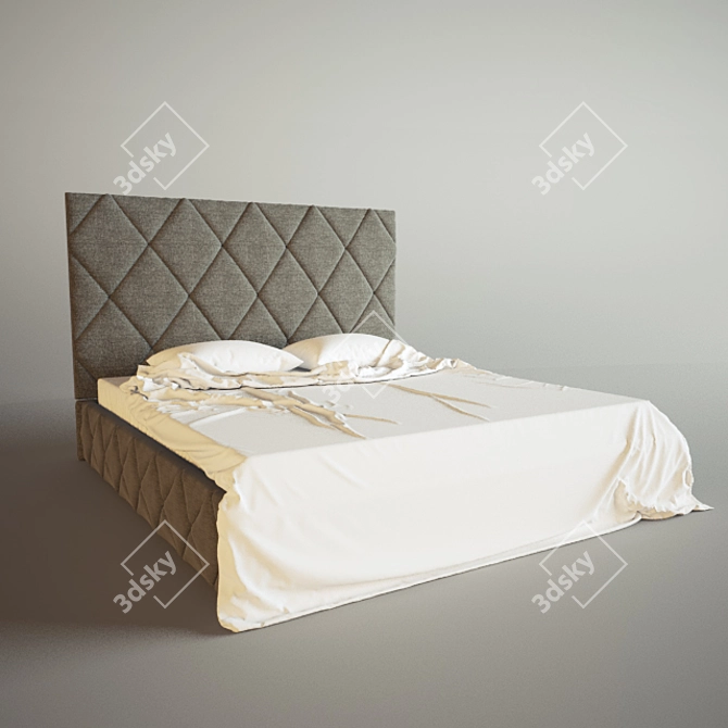 Ultimate Comfort Bed Mat 3D model image 1