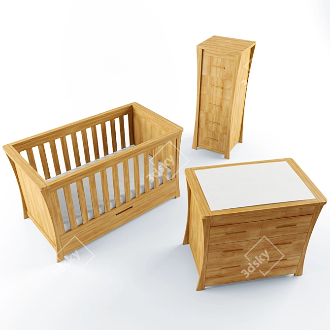 Stylish Furniture for Kids - Albert & Shtein Odri 3D model image 1