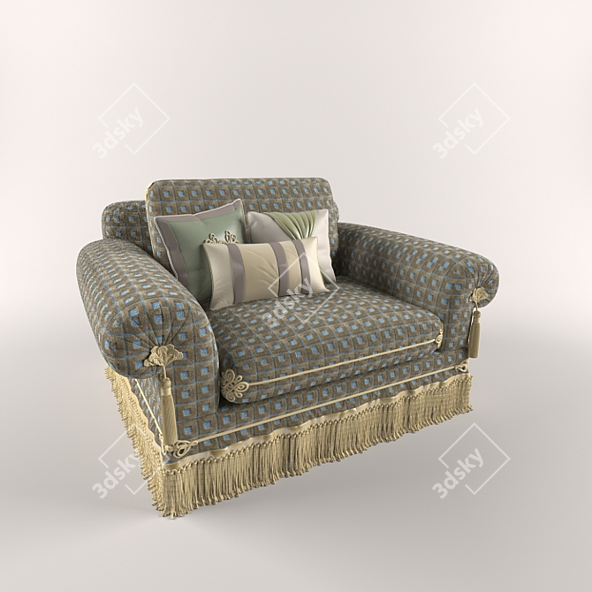 Hector Chair: Elegant & Comfortable 3D model image 1