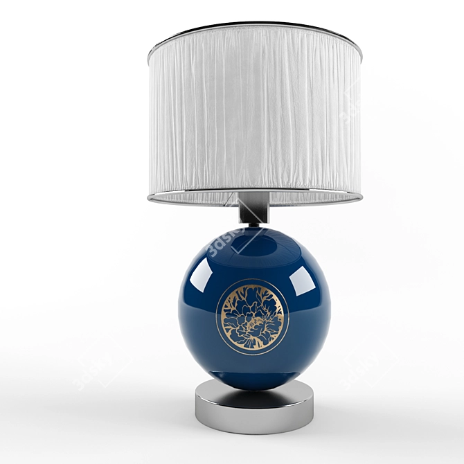 Elegant Desk Lamp 3D model image 1