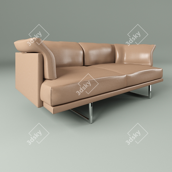 Versatile Modular Seating System 3D model image 1