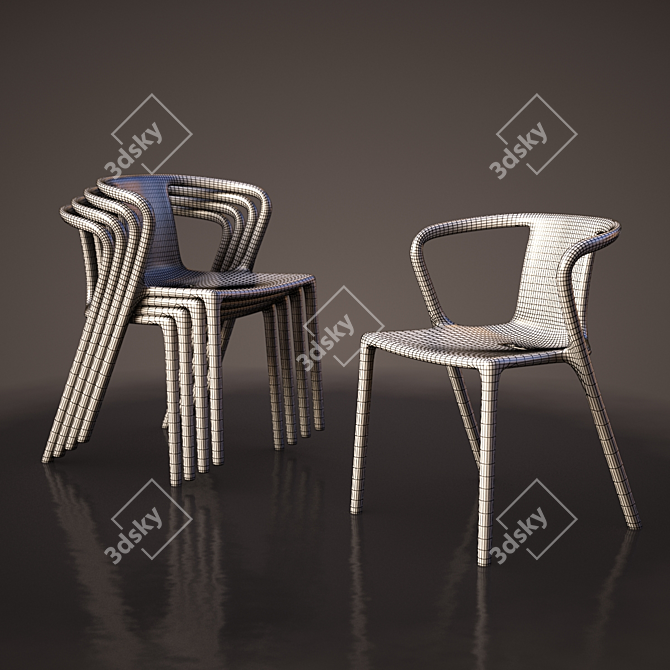 Elevate Your Comfort with Magis Air Armchair 3D model image 2