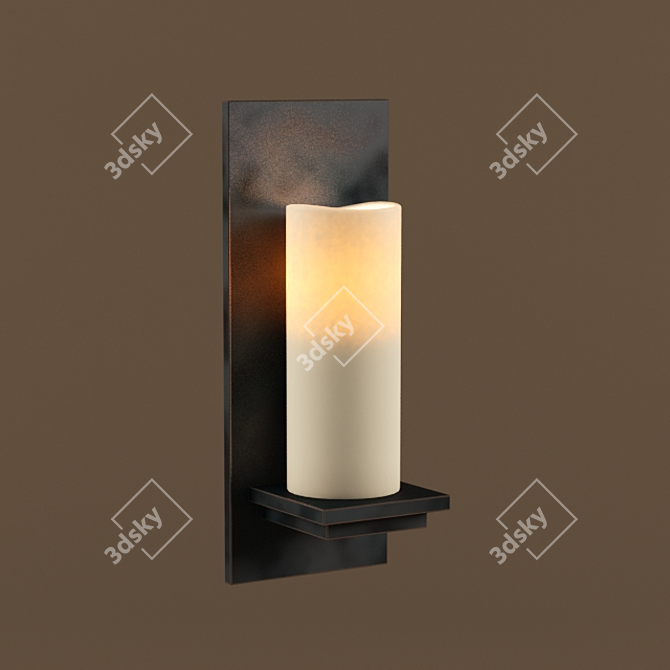 Vintage-inspired Sconce by Restoration Hardware 3D model image 1