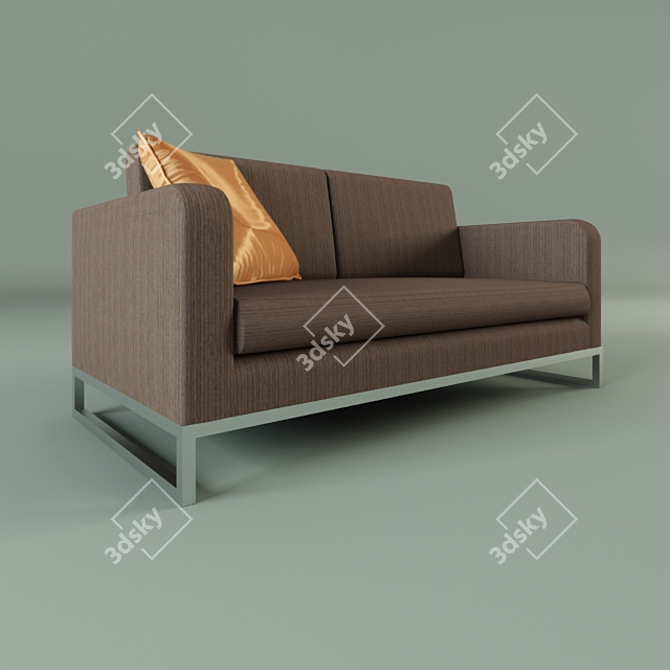 Modern Comfort Sofa 3D model image 1