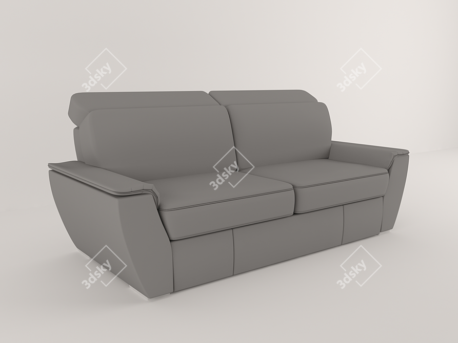 KLER Molto Replica Sofa 3D model image 1