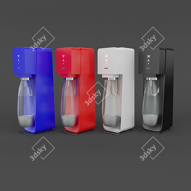 Designer Seltzer Maker 3D model image 3