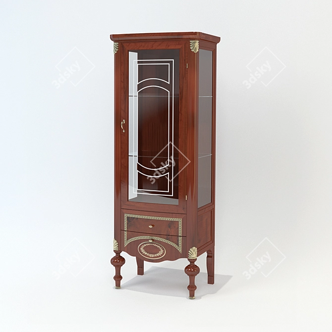 Elegant Lineatre Versailles Display 3D model image 1