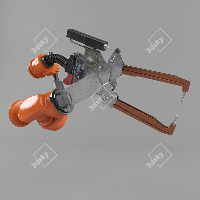 Robotic Welding Tool Tip 3D model image 1