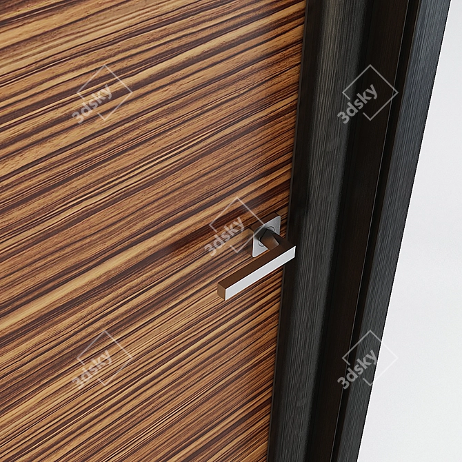 Custom Fit Oxford Door - Meranti Plus 3D model image 2