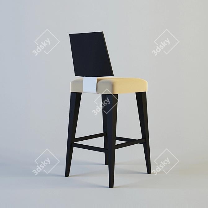 Conquest Bar Stool: Constantini Pietro 3D model image 2