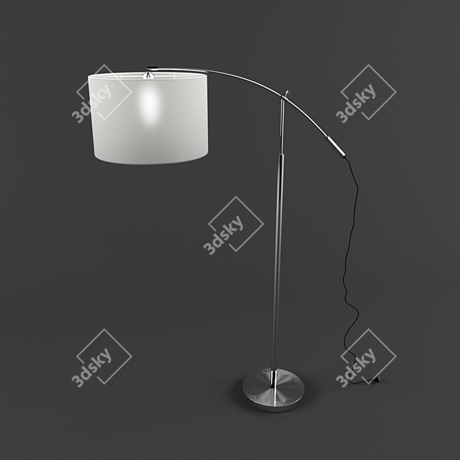 New York Libra Floor Lamp 3D model image 1