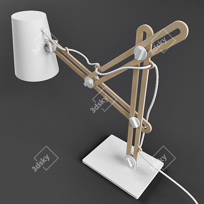 Mantra Looker Table Lamp 3D model image 3