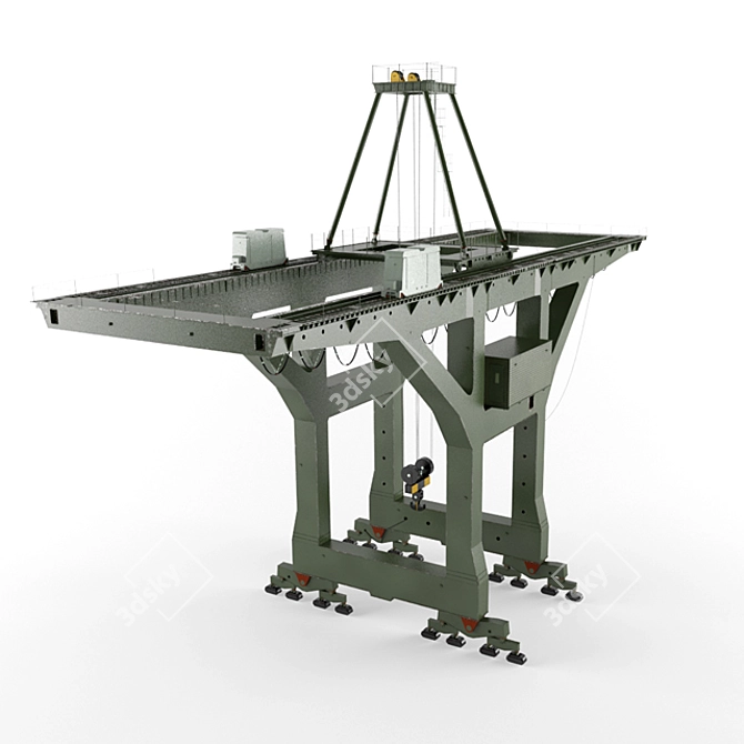 TiltDock Gantry: Efficient Loading 3D model image 1