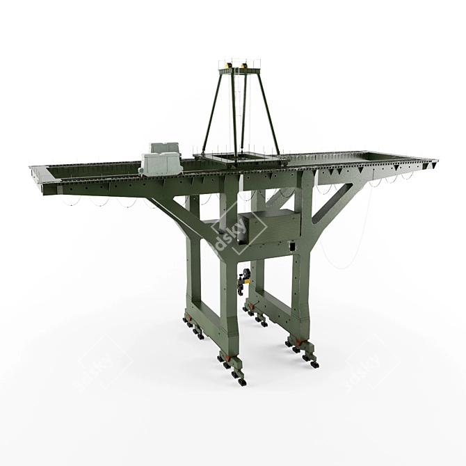 TiltDock Gantry: Efficient Loading 3D model image 2