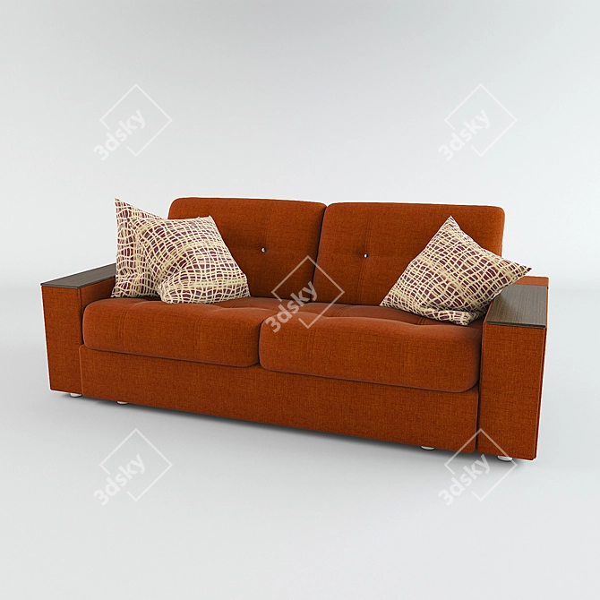 Custom Size Sofa: 2000 x 920 x 800 3D model image 2