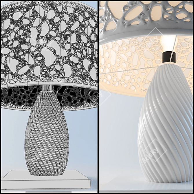 Artisan Table Lamp 3D model image 2