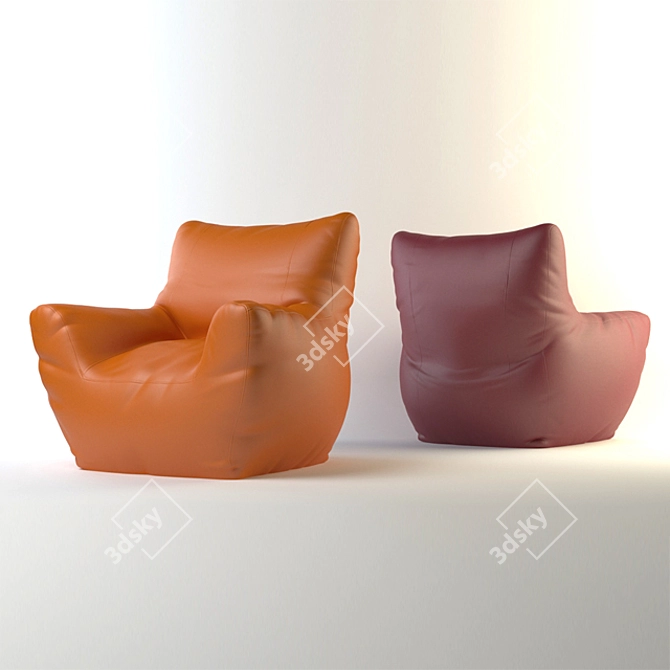 Modular ErgoChair: Comfort Redefined 3D model image 1