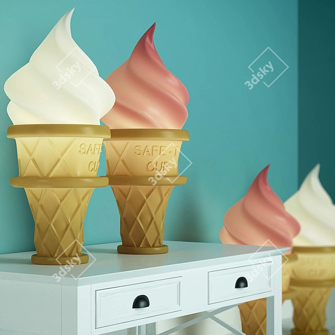 Sweet Treat Lamp 3D model image 1