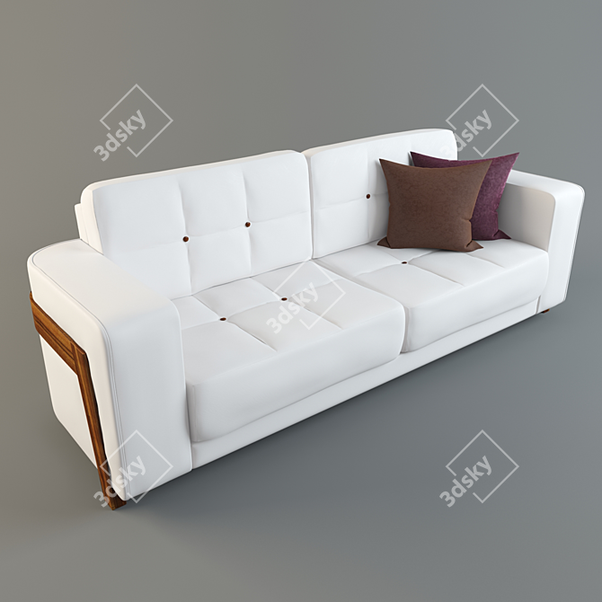 Natural Beauty Sofa 3D model image 1