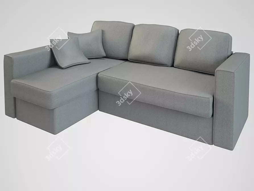 Comfort Zone Sofa 3D model image 1