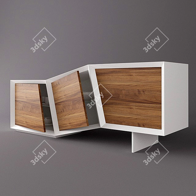 Italian FLAI Cartisia Dresser 3D model image 2