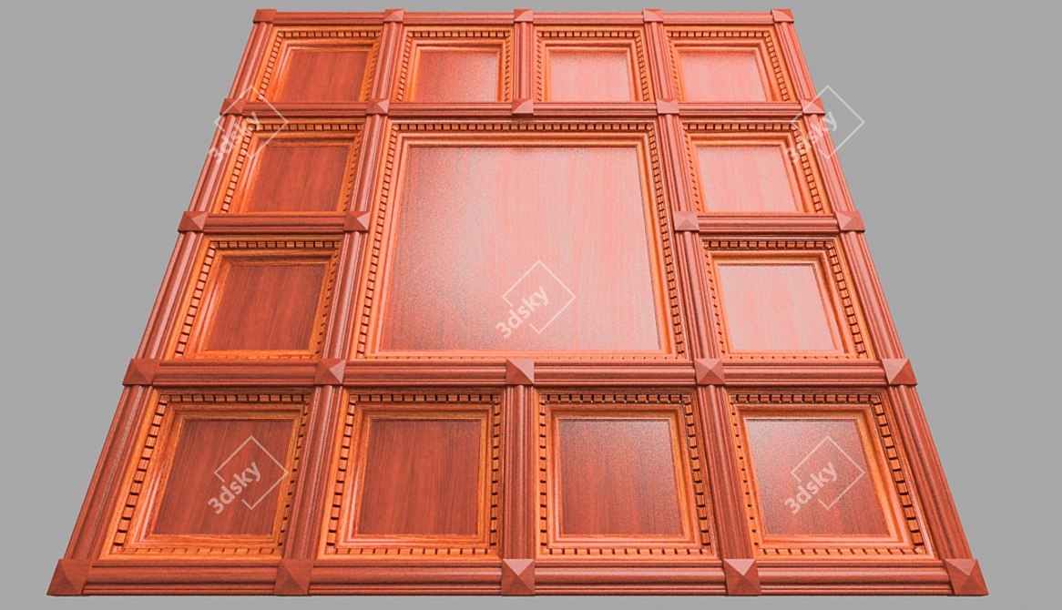 Kendall Suspended Ceiling Tile 3D model image 3