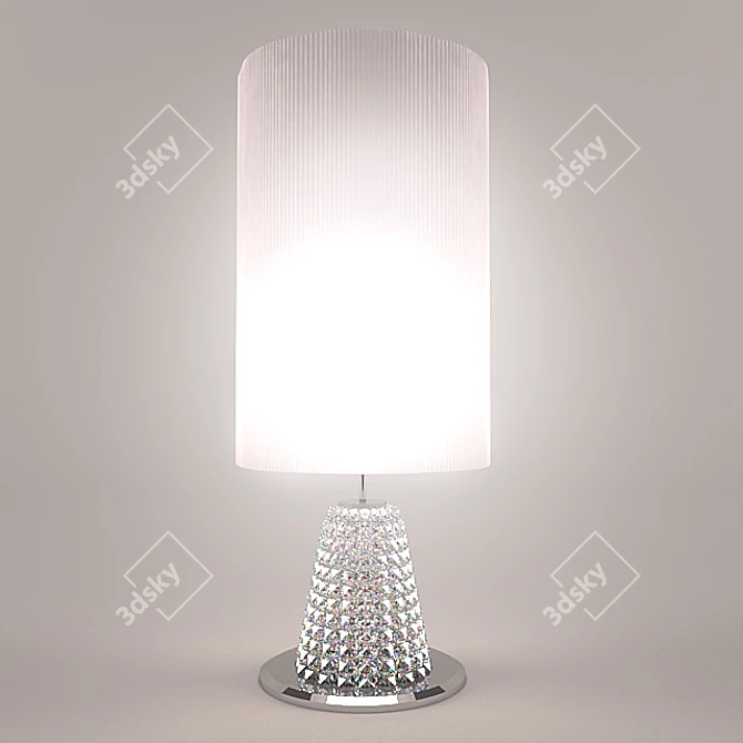 Elegant Timoti Floor Lamp 3D model image 1