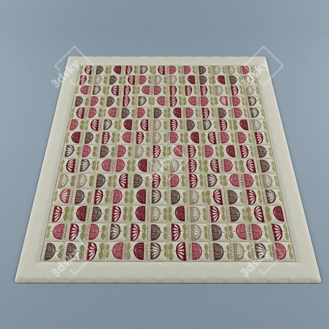 Cozy Comfort Mat 3D model image 1