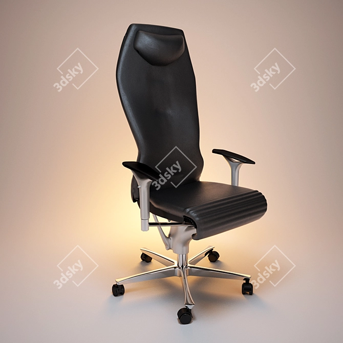 ErgoFlex Office Chair 3D model image 1