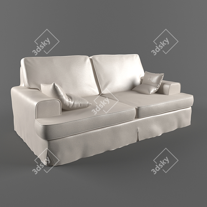 Buddy Sofa: Stylish, Custom-made Comfort 3D model image 1