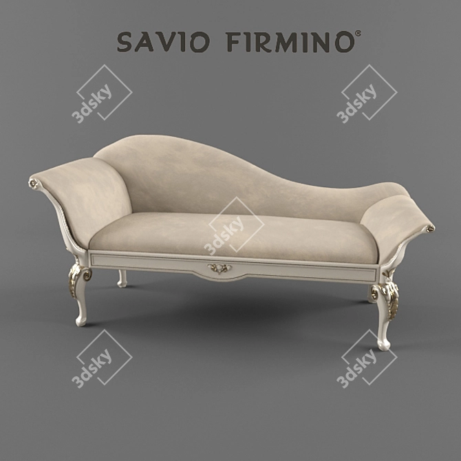 Luxury Italian Design Sofa 3D model image 1