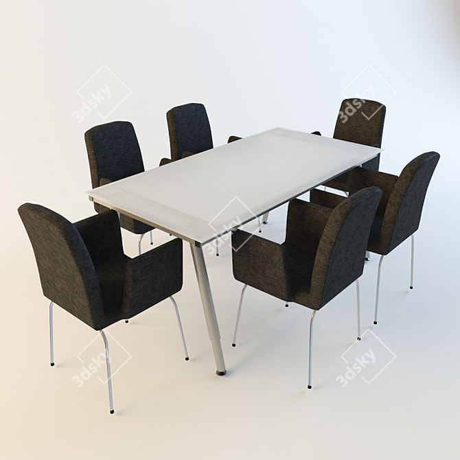 IKEA: Gallant and Patrick Office Set 3D model image 1