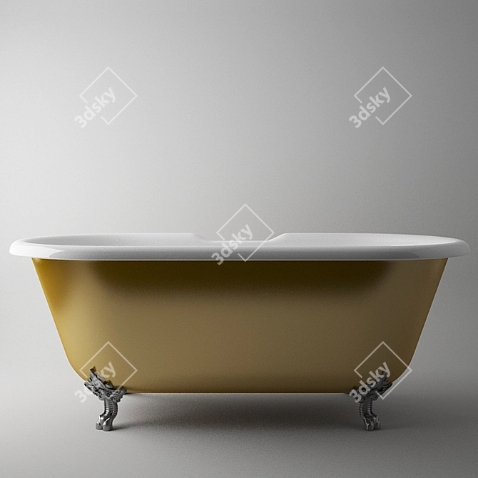 Luxurious Cheverny Bath: Unparalleled Elegance 3D model image 1