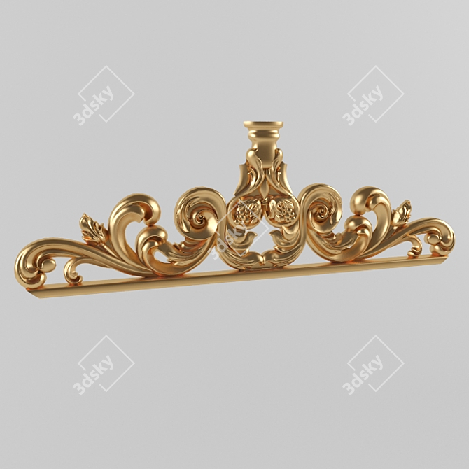 Elegant Ornament Collection 3D model image 1