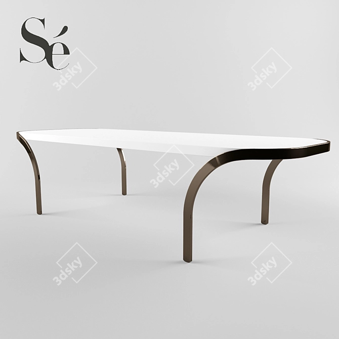 Elegant Temptation Table 3D model image 1