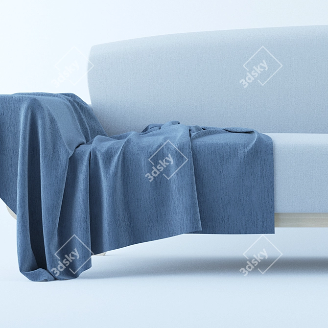 Cozy Couch Caddy 3D model image 3