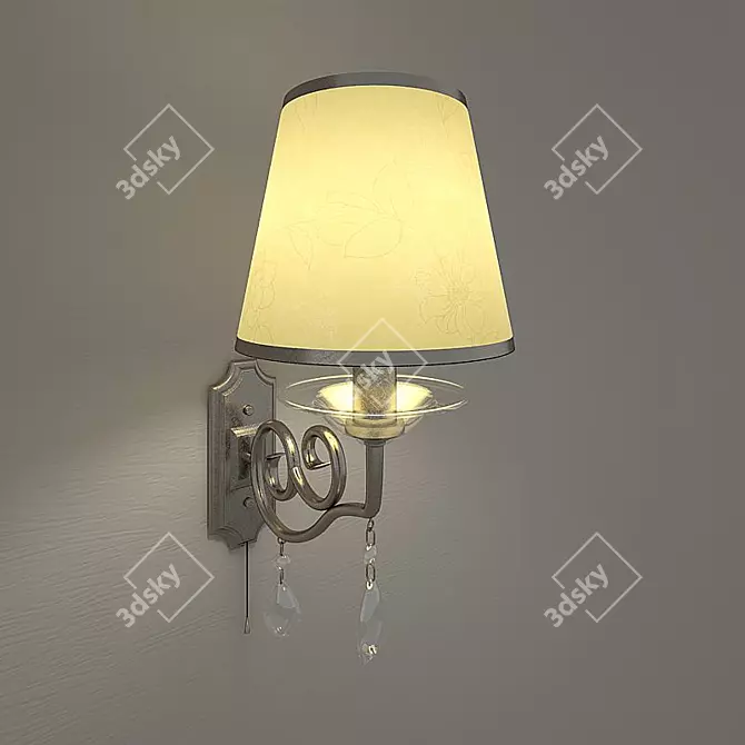 Elegant LIKA Sconce: A Perfect Lighting Solution! 3D model image 1