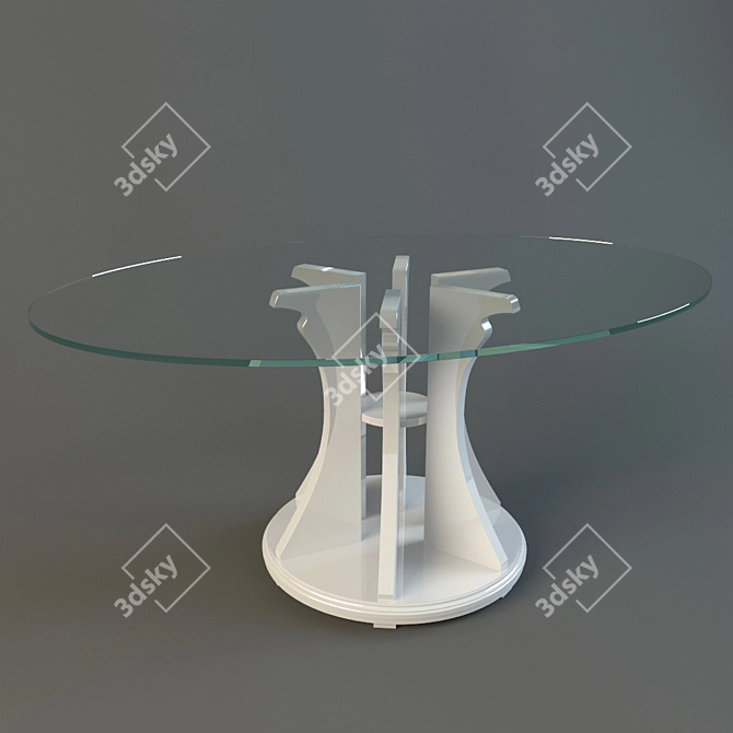 Table 3D model image 1